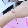 Elegante braccialetto con fiocco di personalità per Pandora Bracciale da donna alla moda con temperamento in argento sterling 925 placcato in oro rosa CZ con scatola