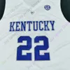 2020 Nouveaux maillots NCAA College Kentucky Wildcats 22 Gilgeous-Alexander Basketball Jersey Taille Jeunes Adultes Tous cousus