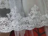 本物の写真Zuhair Murad 2ティア長3 m 15 m Cathedral Lace Aptique Bridal Veils Wedding Veil with Wedding Accessories1994670