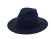 Kobiety Fedoras kapelusze szerokie brzegi zewnętrzne czapki retro western vaquero faux zamszowy kowbojski cowgirl sunshade hat3564507