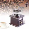 Manuell kaffekvarn Molinillo Cafe med keramisk kvarnsten Retro Koffiemo Kaffe Spice Grinder Slipverktyg Heminredning