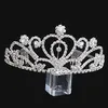 Bridal Headpieces With Rhinestones Wedding Jewelry Girls Crowns Birthday Party Performance Pageant Crystal Tiaras Wedding Accessor7077865