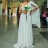 2019 Western Country Drusmaids Sukienki Szyfonowa Ślubna Guest Dress Evening Prom Suknie Linia One-Bore Plus Size Maid of Honor Dress