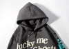 Erkek Giyim Hoodies "Lucky Me Ghosts" Yazdır Hoodie Sweatshirts Erkek Kadın Tasarımcı Hoodies Pullover Sonbahar Kış Sweatshirt