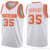 Lower Merion College 33 Jersey Rouge Blanc Mens Broderie Basketball Maillots Pas Cher en gros 35 Kevin Durant Jersey 99