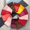 Wholesale women wallet leather multicolor coin purse short wallet Polychromatic purse lady Card holder classic mini zipper pocket