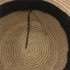 صيف نساء بواتر بيتش قبعة أنثى نحلة بنما قبعة سيدة العلامة التجارية الكلاسيكية النحل قش شمس الشمس نساء فيدورا 265J