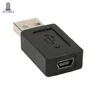 Convertitore adattatore connettore dati femmina da USB A maschio a Mini USB B tipo 5 pin per PC desktop all'ingrosso