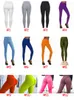 Frete grátis ePacket Mulheres Sexy Fold cintura alta Sports Correndo Calças Ladies Fitness Wear Designer Ginásio Roupa Mulheres Yoga Calças