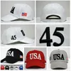 Cappello Fashion-Trump USA Flag berretti da baseball Keep America Great 2020 Cappello 3D Ricamo Star Letter Camo snapback regolabile 8 colori DHL