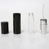 Dolum Şişesi Siyah renk 5 ml Mini Taşınabilir Doldurulabilir Parfüm Atomizer Sprey Şişeleri Boş Şişeler Kozmetik Kapları Şişeleri