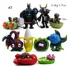 Plants vs Zombies 7/8 azione generazione figure 10pcs / set di caratteri del PVC Zombies Collection giocattolo per i bambini M024