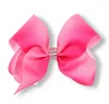 NUEVO ARRIRE JOJO SIWA BOWS FLORES FLORES COLOR DE COLLA COLLA PIEL CHILLES CON CLIPS CON RIBE DE NIMO BOWS BOWS BAKPINS ACCESORY 5 pulgadas