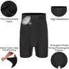 Hommes corps Shaper Compression Shorts taille formateur ventre contrôle minceur Shapewear modélisation ceinture Anti frottement caleçon boxeur