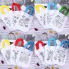 Mélanger En Gros 30 Pcs Dessiner Peinture Jouet Éducatif Pour Enfants DIY Protection De L'environnement Graffiti Sac Maternelle Main Matériaux