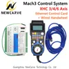 CNC Mach3 XHC Ethernet 3 4 6Axis Breakout Board USB Motion Control Card With LHB04B MPG Pendant Handwheel For Engraving Newcarve