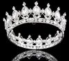 Hot Koop 2020 Sprankelende Big Bruiloft Diamante Pageant Tiaras Hairband Crystal Bridal Crowns for Brides Prom Pageant Hair Jewelry Headpiece