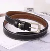 Groothandel-hoge kwaliteit merk heren riem lederen mode riem luxe glad gesp zakelijke casual designer riemen gratis shippiing