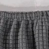 Fleece tyg armlöst bäddsoffa bäddtäcke universalstorlek slipcovers stretch täcker billiga soffskydd elastiska bänk futon omslag