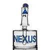 Nexus Glass Beaker Base Bong Narghilè Stereo Matrix perc 14mm Ciotola inebriante Oil Rigs Occhiali da fumo Pipe Dab Rigs