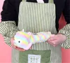 Härlig Rainbow Alpaca Pencil Case Söt härlig Plush Doll Pen Bag Stationery Organizer Pencil Peuch DC093