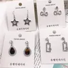 Mix rhinestone Earrings crystal cute discount flower swan star Love heart earrings wholesales Jewelry for girl women gift DHL free