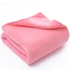 High Density Coral Fleece Towel Factory Direct Sales Plain Edging Strong Absorbent Face Towels Custom Logo