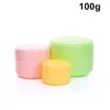 50 x 100 g Kosmetisk behållare Jar Pot Eyeshadow Makeup Face Cream Lotion Refillerbar Prov Cream Bottle