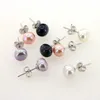 New Natural 89mm Freshwater Cultured Pearl Necklace Earrings 세트 여자 여자 웨딩 크리스마스 선물 보석 디자인 도매 8098413