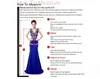 2020 Sparkly Sequined Mermiad Aftonklänning med avtagbart tåg Vintage One Shoulder Långärmad Prom Klänningar Formell Party Pageant Gown