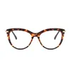 Fashion Transparent Crystal Glasses Frame For Women Designer Optical With Clear Lenses 7 Colors Wholesale