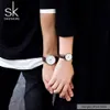 Shengke Paar Horloge Mannen Dames Horloges Simple Quartz Reloj Hoge Kwaliteit Relogio Masculino Business Clock Unisex Lover Watch Saat