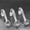 Cheapest New pyrex thick glass oil burner pipe glass pipes 10mm 14mm 18mm male female bubbler oil burner for bubbler water pipes bong