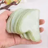 Gua Sha Ferramenta Natural Jade face Gua Sha Conselho Stone Massage Raspagem Ferramenta Handmade Facial pele Massager Cuidados