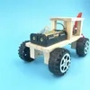 Hölzerne SUV Studentenwettbewerb Wissenschaft und Technologie kleine Produktionserfindung zusammenstellen wissenschaftlicher Experiment Spielzeug DIY Handma