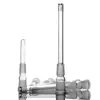 Glas-Downstem 18 mm 14 mm Rauchpfeifen-Hersteller G.O.G Downstem CC-02-Diffusor mit 6 Schnitten