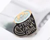 2020 NIEUWE Koffie Emaille Pin Sterk Like My Coffee Emaille Pin, Coffee Lover Pin Broches Tas Revers Pin Kleding Badge Sieraden Gift Shu16