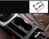 Refit for AUDI A5 A4 L15 Carbon Fiber Interior Water Cup Holder Dashboard Trim223f