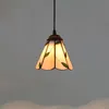 Новая высококачественная люстра Освещение 6 дюймов современные светодиодные потолочные светильники заводские светильники витражи теплый свет спальня столовая ретро l