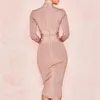 Newest Fashion Celebrity Party Bodycon Bandage Dress Women Long Sleeve O-Neck Elegant Sexy Night Out Club Dress Women Vestidos11