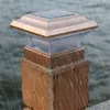 Solar Fence lamp Landscape Light Garden post cap lamp 28LEDs Outdoor Waterproof Path Deck Square Decor Night Lamp4716558