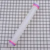 Plastic White Non-stick Fondant Rolling Pin Non-stick Glide Cake Dough Roller Decorating Cake Backing Roller yq00423