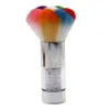 UV Jel Tırnak Toz Temizleyici Fırça Manikür Pedikür Aracı Aksesuarlar için Renkli Yumuşak Tırnak Temizleme Fırçası Nail Art