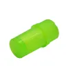 wholesale Bottle Shape Plastic Grinder Water Tight Air Tight Medical Grade Plastic Smell Proof Tobacco Herb plastic Grinders factory price