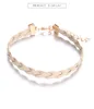 Bohemian 5 piece set small daisy leather rope bracelet ladies girl teen beach waterproof fresh temperament hand rope
