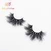 Mink Lashes Fluffy Messy återanvändbara 3D -ögonfransar Hela bulk Real Mink Eyelashes Makeup False Eye Lashes5901023