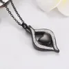 Crystal Teardrop Heart Cremation Jewelry Cremation Urn Pendant Memorial Necklace for Women Stainless Steel Ashes Holder Keepsake Jewelry