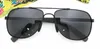 Luxe- mode-stijl 327 zonnebril mannen vrouwen gepolariseerd zonnebril super licht met doos case doek