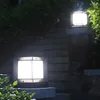 Zonne-energie aangedreven pijler lichten waterdicht aluminium hek postverlichting voor buiten villa binnenplaats omsluitende wanddecoratie