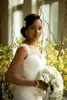 Amazing 2020 African Style Lace Wedding Dresses Sheer Neck Back Covered Buttons Bridal Gowns Plus Size Sweep Train robe de mariee6097926